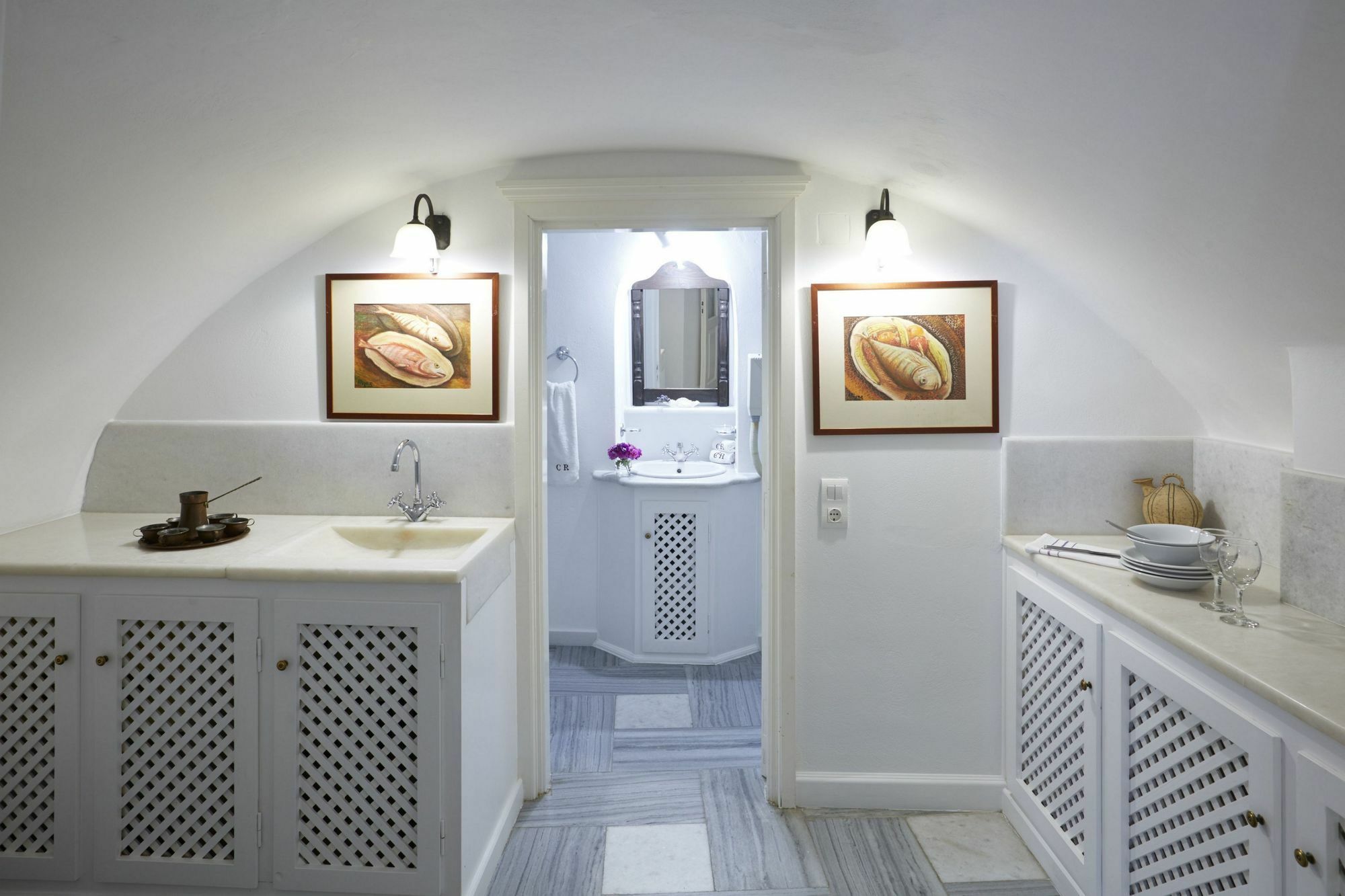 Cori Rigas Suites Fira  Bagian luar foto