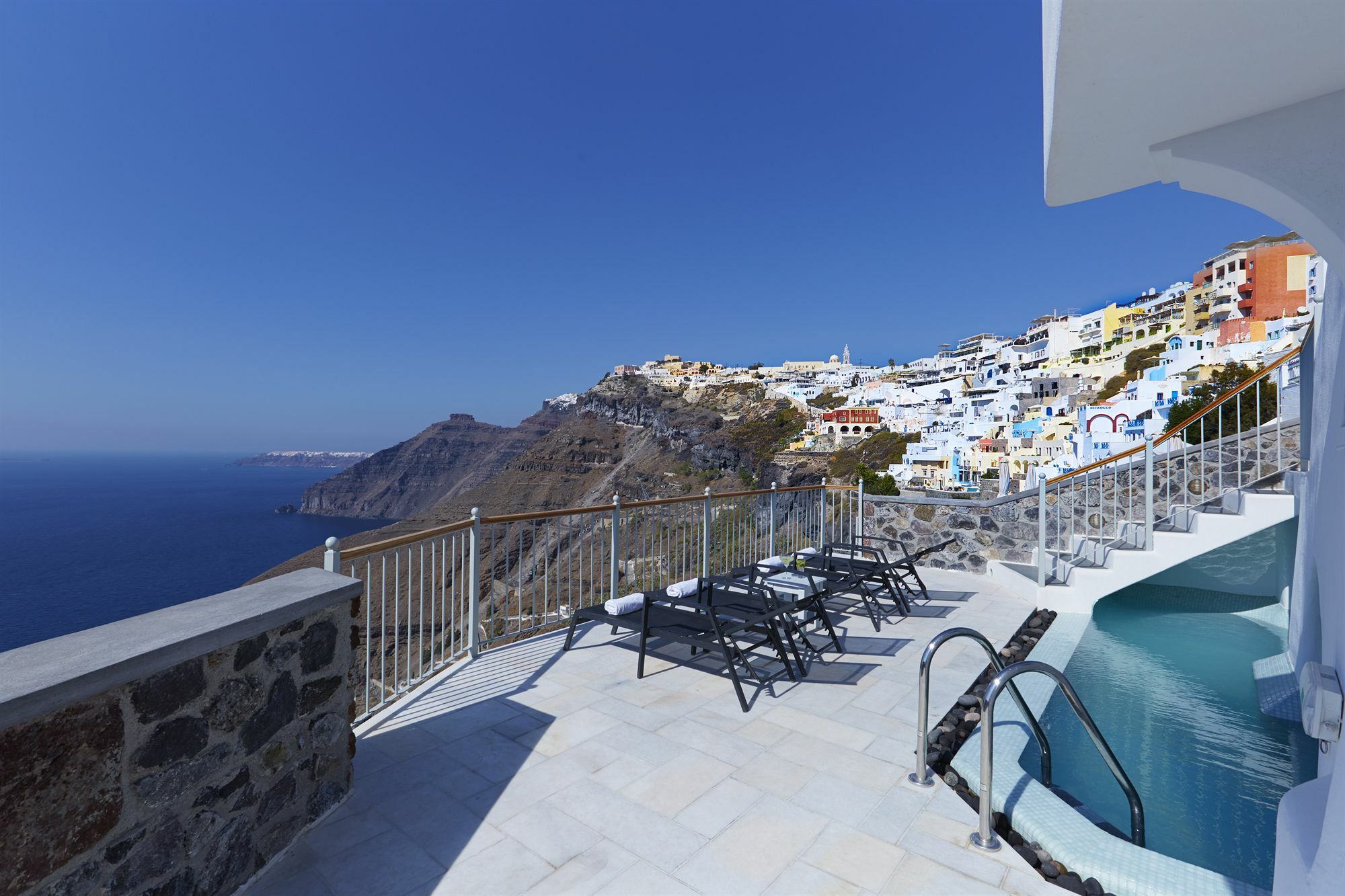 Cori Rigas Suites Fira  Bagian luar foto